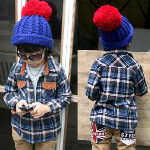 Chemise garçon à manche longue - Ref 2078751