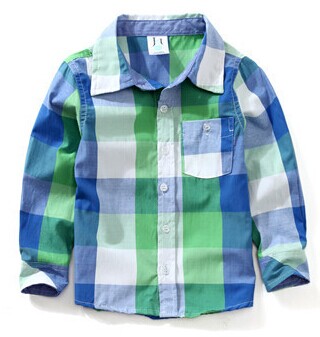 Chemise garçon à manche longue - Ref 2078764