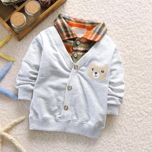 Chemise garçon à manche longue - Ref 2078806