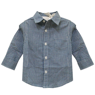 Chemise garçon à manche longue - Ref 2078814