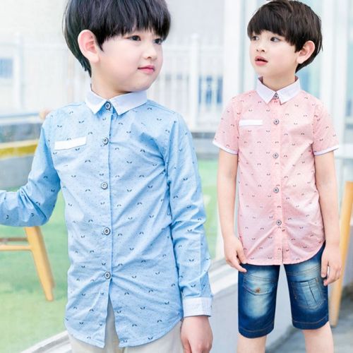 Chemise garçon à manche longue - Ref 2078846