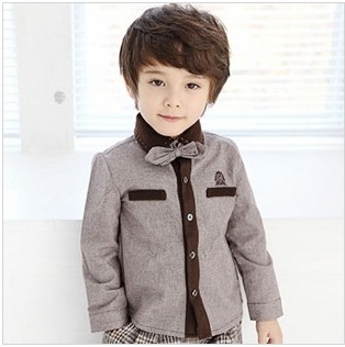 Chemise garçon à manche longue - Ref 2078891