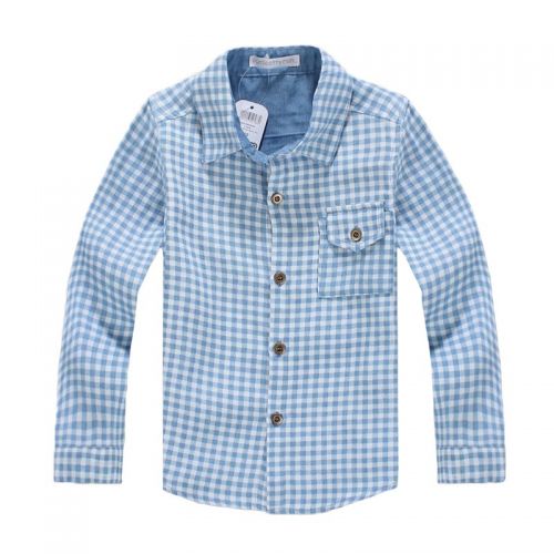 Chemise garçon à manche longue - Ref 2078924