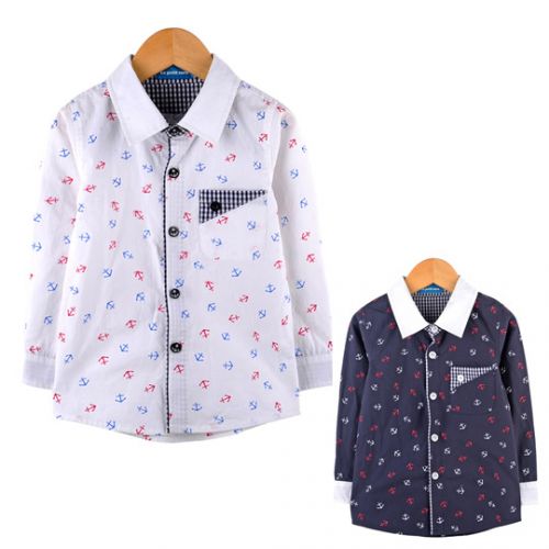 Chemise garçon LE PETIT SARA à manche longue - Ref 2078927