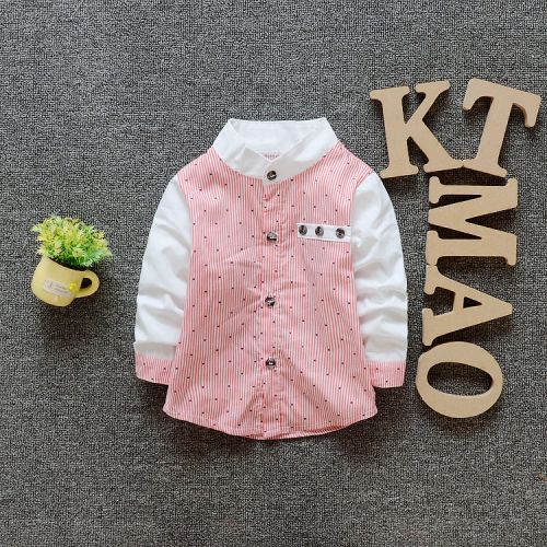 Chemise garçon à manche longue - Ref 2078947