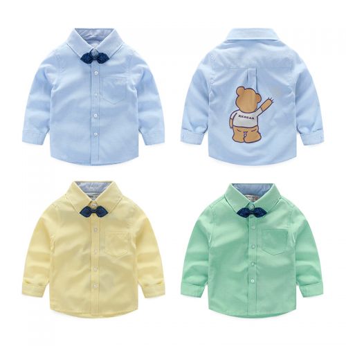 Chemise garçon à manche longue - Ref 2079004