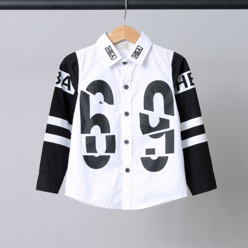 Chemise garçon à manche longue - Ref 2079048