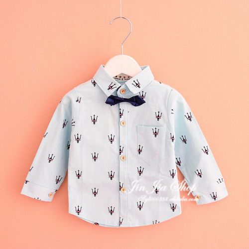 Chemise garçon à manche longue - Ref 2079072