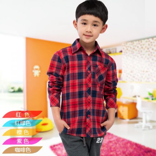 Chemise garçon à manche longue - Ref 2079083