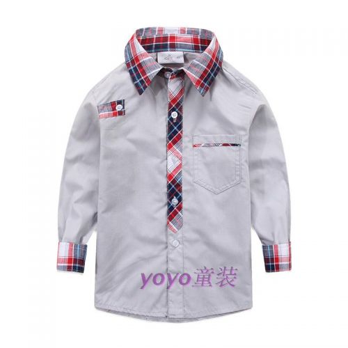 Chemise garçon KEKE à manche longue - Ref 2079086