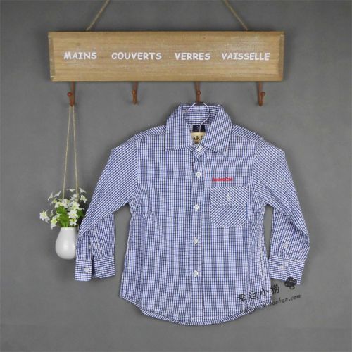 Chemise garçon à manche longue en coton - Ref 2079096