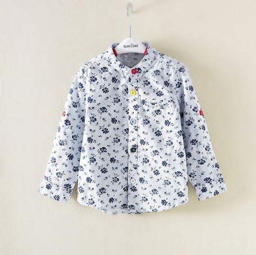 Chemise garçon à manche longue - Ref 2079113