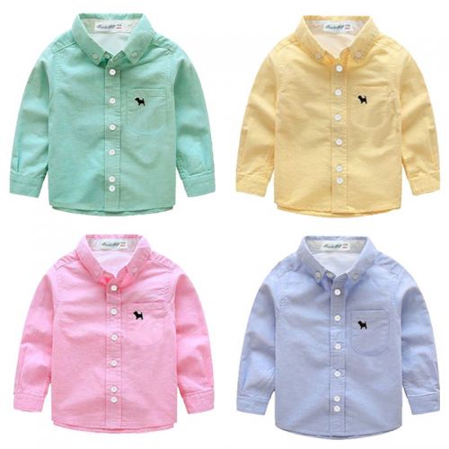 Chemise garçon à manche longue - Ref 2079171