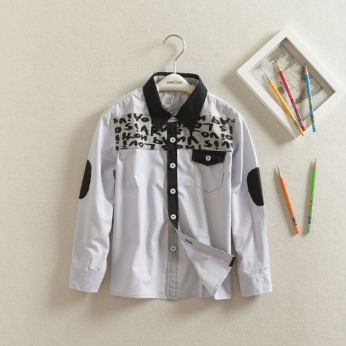 Chemise garçon à manche longue - Ref 2079176