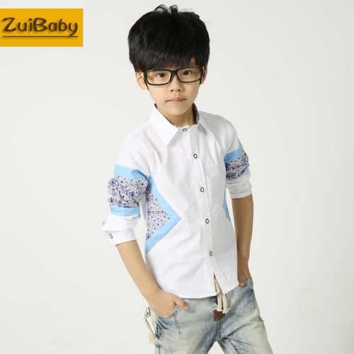 Chemise garçon ZUIBABY à manche longue - Ref 2079192