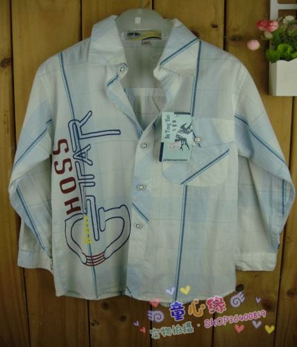 Chemise garçon à manche longue - Ref 2079213