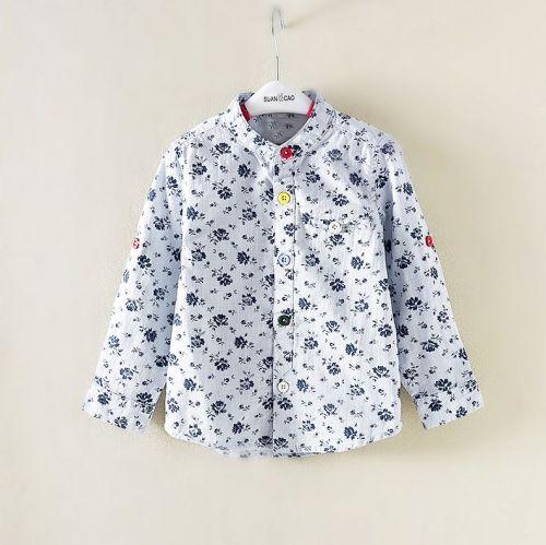 Chemise garçon à manche longue - Ref 2079235