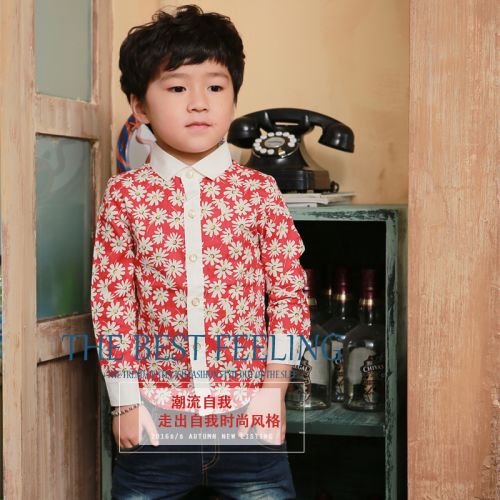 Chemise garçon à manche longue - Ref 2079249
