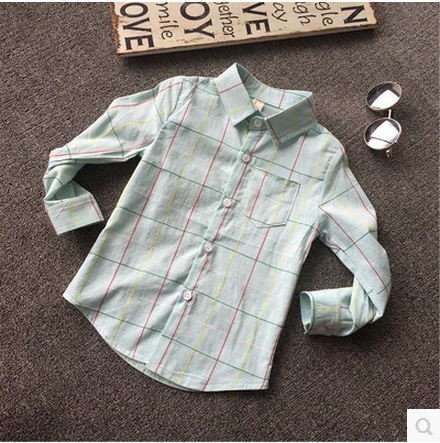 Chemise garçon à manche longue - Ref 2079270