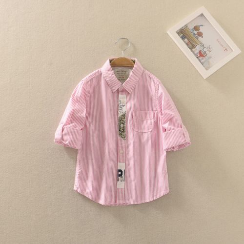 Chemise garçon à manche longue - Ref 2079297