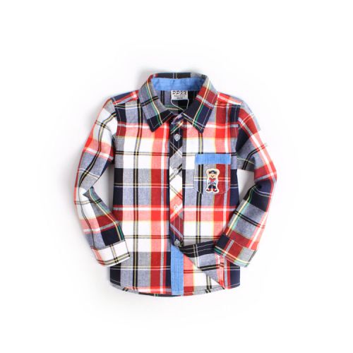 Chemise garçon PPXX à manche longue - Ref 2079309