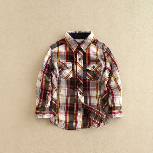 Chemise garçon LIJING à manche longue - Ref 2079339