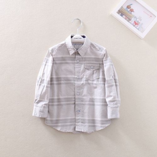 Chemise garçon à manche longue - Ref 2079344