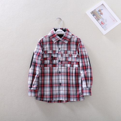 Chemise garçon à manche longue - Ref 2079356