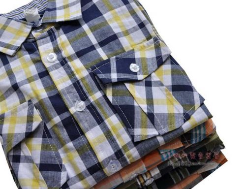 Chemise garçon à manche longue - Ref 2079364