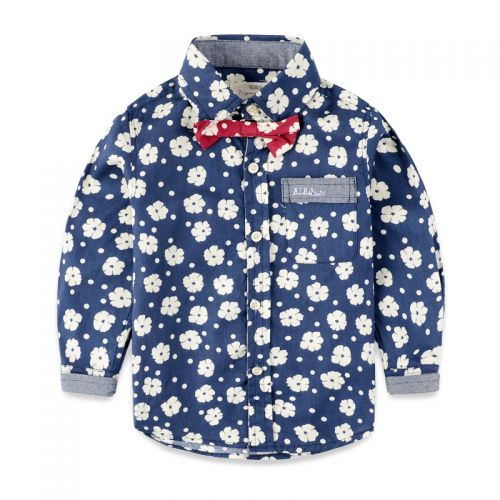 Chemise garçon à manche longue - Ref 2079404
