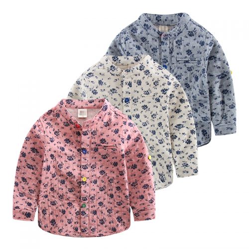 Chemise garçon à manche longue - Ref 2079426