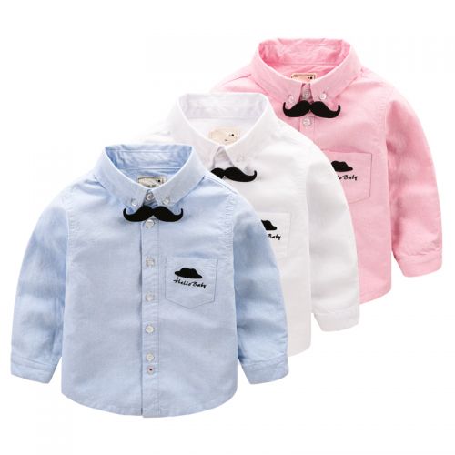 Chemise garçon à manche longue - Ref 2079499