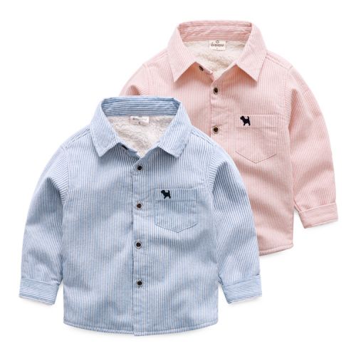 Chemise garçon à manche longue - Ref 2079503