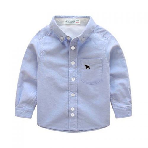 Chemise garçon à manche longue - Ref 2079576