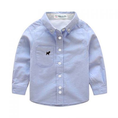 Chemise garçon à manche longue - Ref 2079581