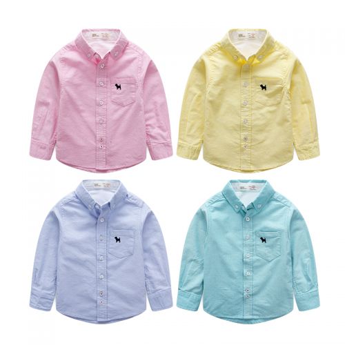 Chemise garçon à manche longue - Ref 2079614