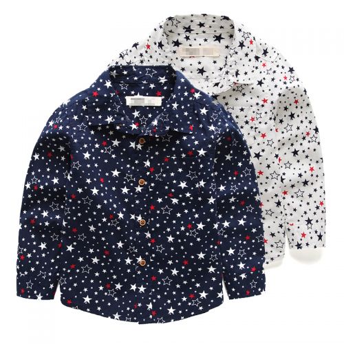 Chemise garçon à manche longue - Ref 2080935