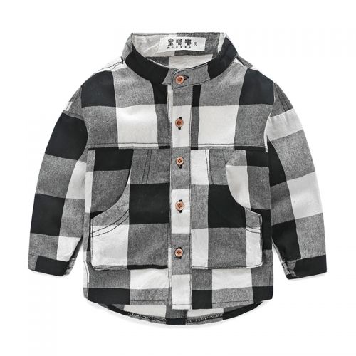 Chemise garçon à manche longue - Ref 2081775