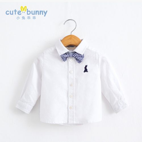 Chemise garçon CUTE BUNNY à manche longue - Ref 2081785