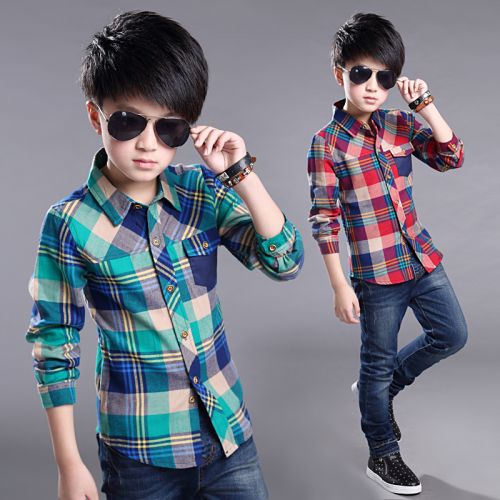 Chemise garçon YMTZ à manche longue - Ref 2081793