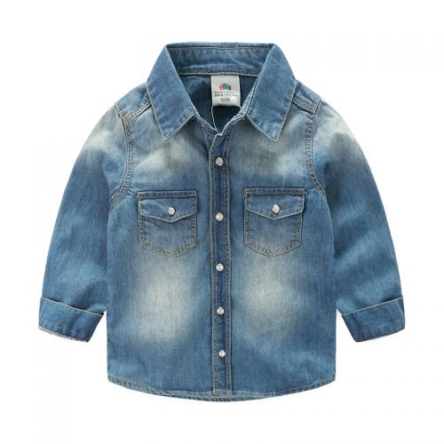Chemise garçon à manche longue - Ref 2081924
