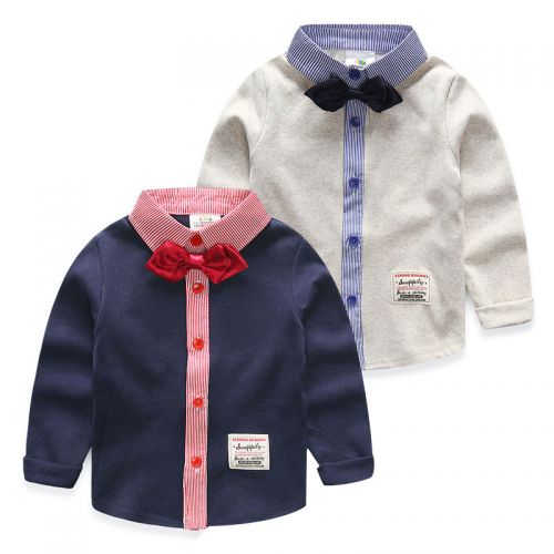 Chemise garçon à manche longue - Ref 2081930