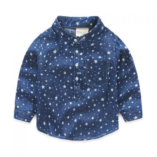Chemise garçon à manche longue - Ref 2081943