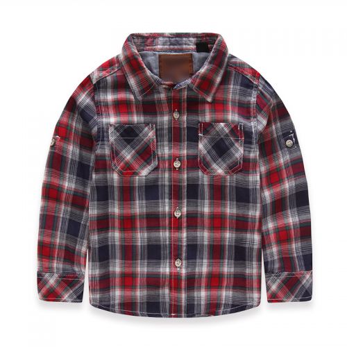 Chemise garçon à manche longue - Ref 2081945