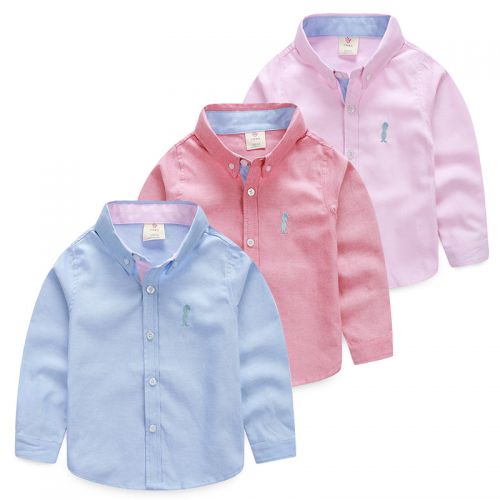 Chemise garçon à manche longue - Ref 2081950