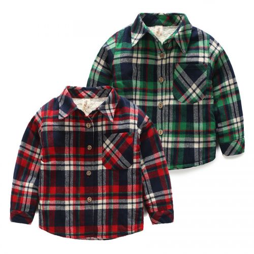 Chemise garçon à manche longue - Ref 2081952