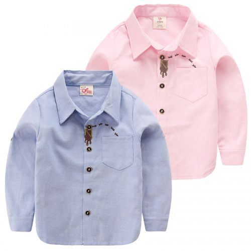 Chemise garçon à manche longue - Ref 2081969