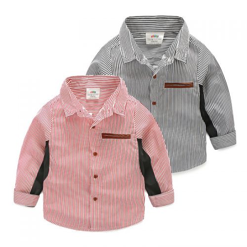 Chemise garçon à manche longue - Ref 2081973