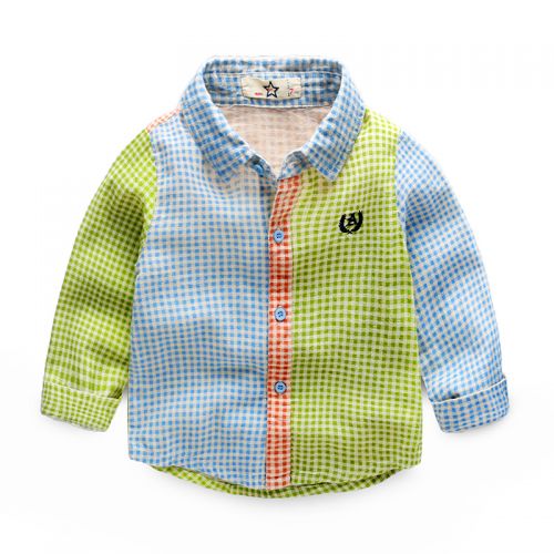 Chemise garçon à manche longue - Ref 2081982
