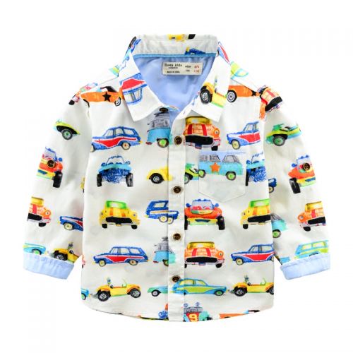 Chemise garçon à manche longue - Ref 2081994